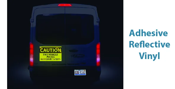 Adhesive Reflective Vinyl 