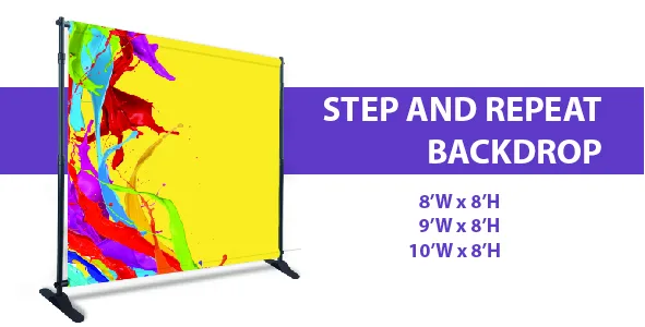 Step and Repeat Backdrop