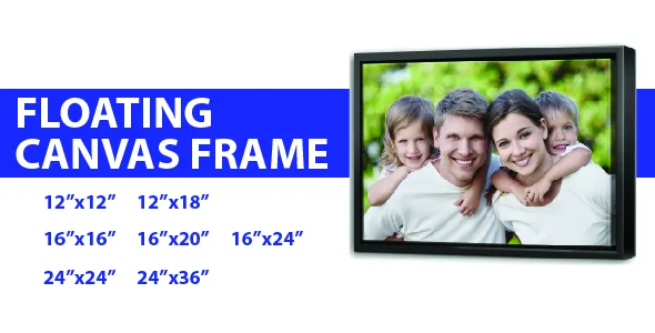 Floating Canvas Frame