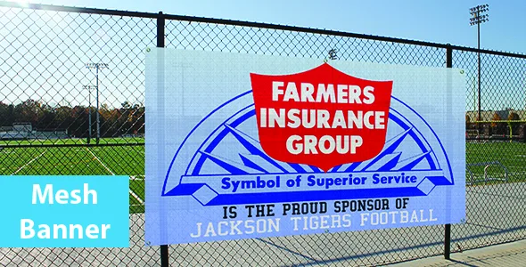 Mesh Banner (10oz.)