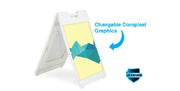 Simposign A-Frame (White)