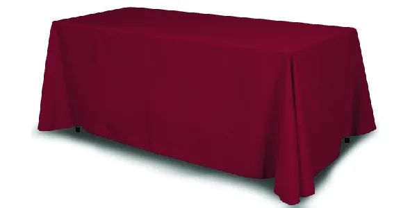 Solid Color Table Throws (Assorted Colors)
