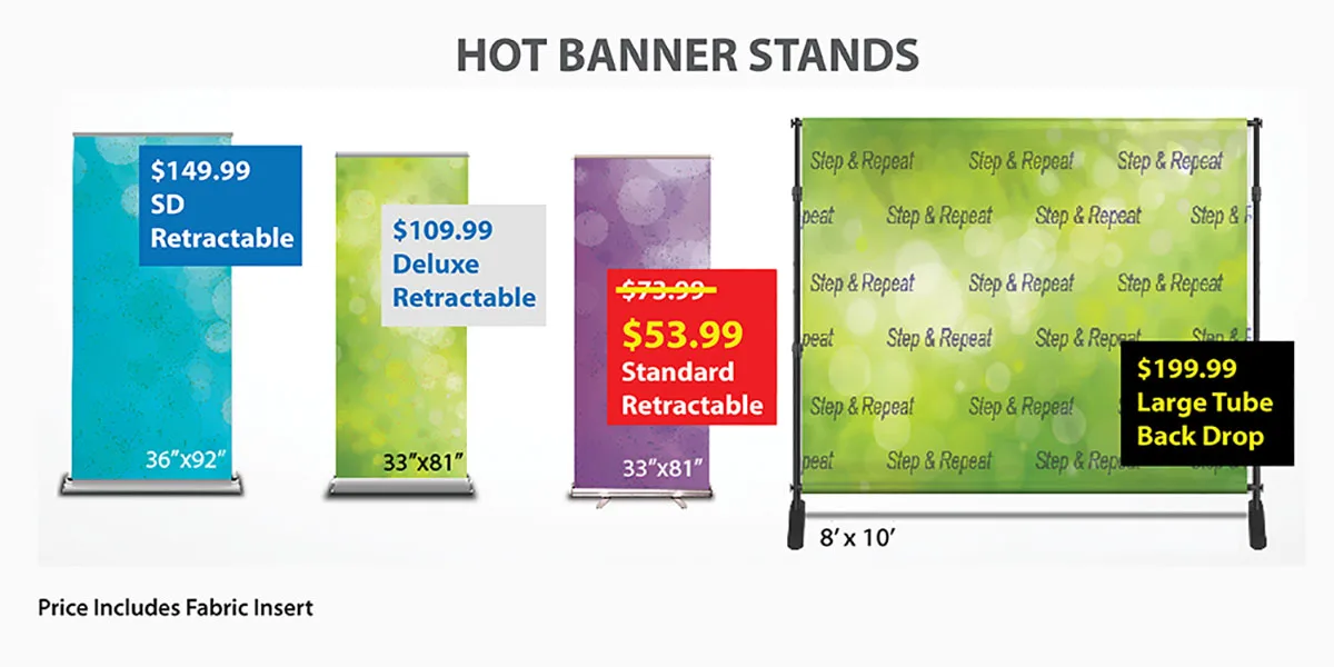 Banner stands